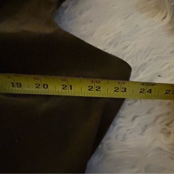 VINTAGE LESLIE FAYE faux suede 16 Dress western D2 - Picture 6 of 7